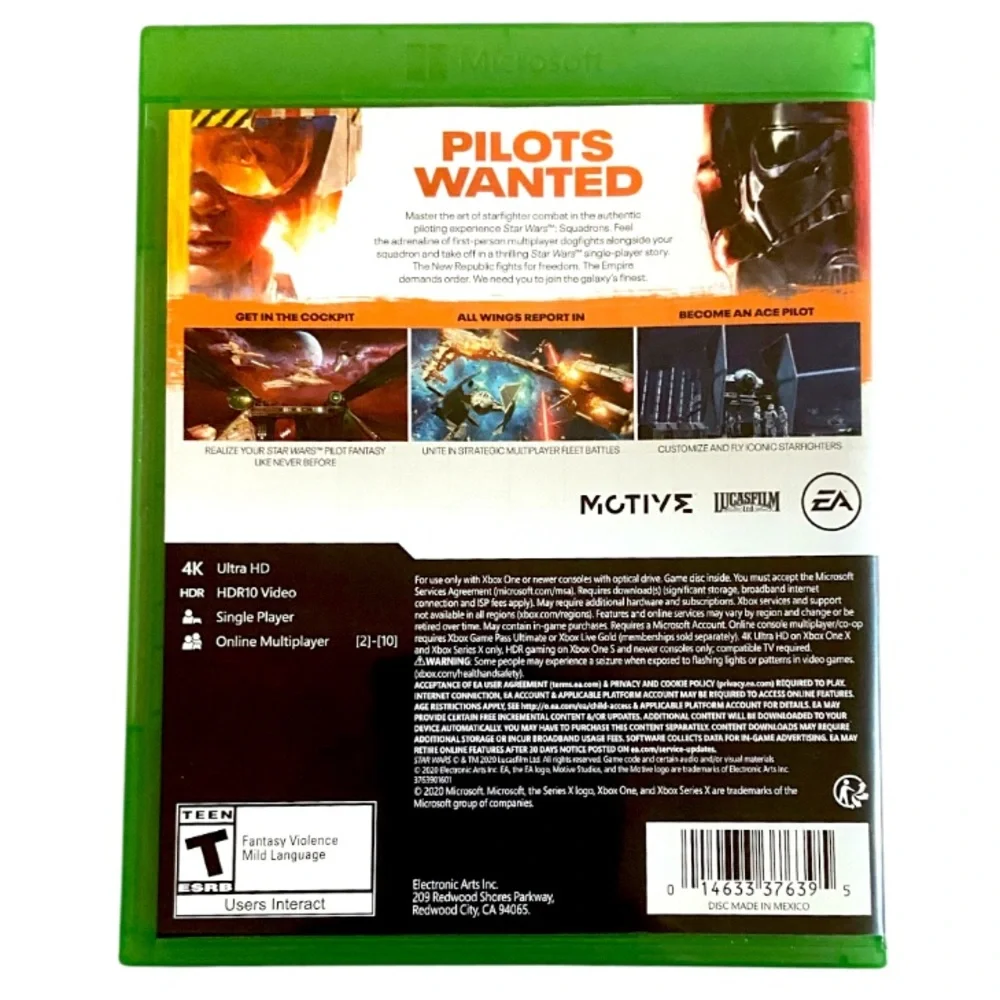 Star Wars Squadrons Xbox One - Complete CIB
